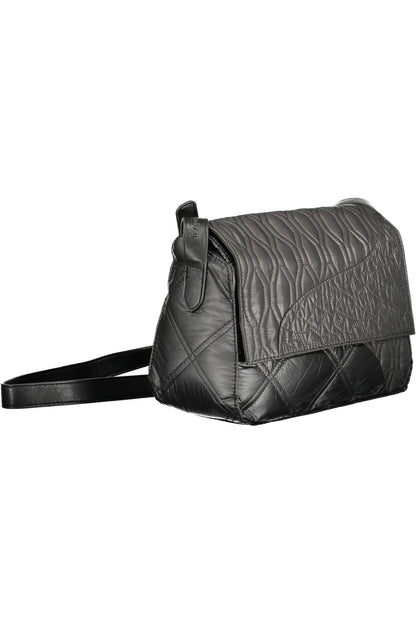 Desigual Chic Contrast Detail Black Shoulder Bag Desigual