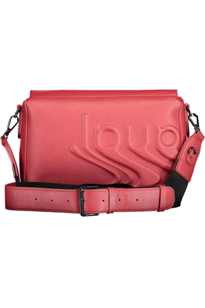 Desigual Chic Red Contrasting Detail Shoulder Bag Desigual