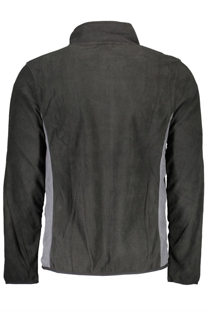 Norway 1963 Sleek Black Long-Sleeved Zip Sweatshirt Norway 1963