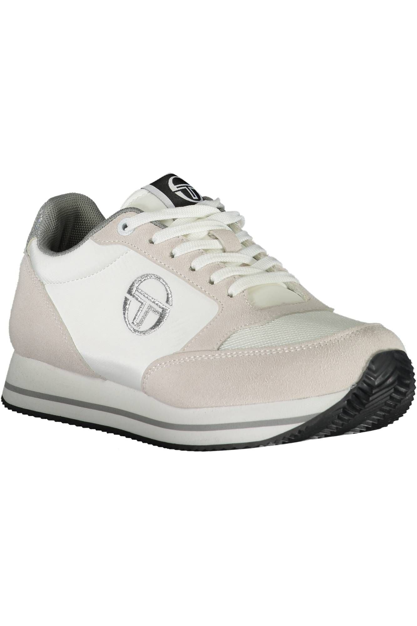 Sergio Tacchini Chic White Sneakers with Contrasting Details Sergio Tacchini