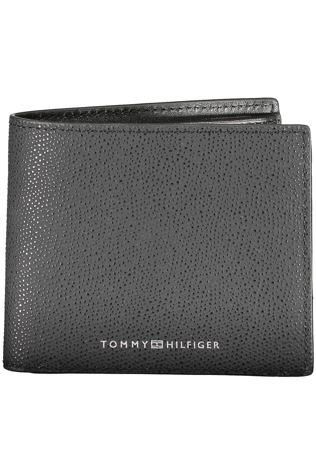 Tommy Hilfiger Black Polyethylene Mens Wallet