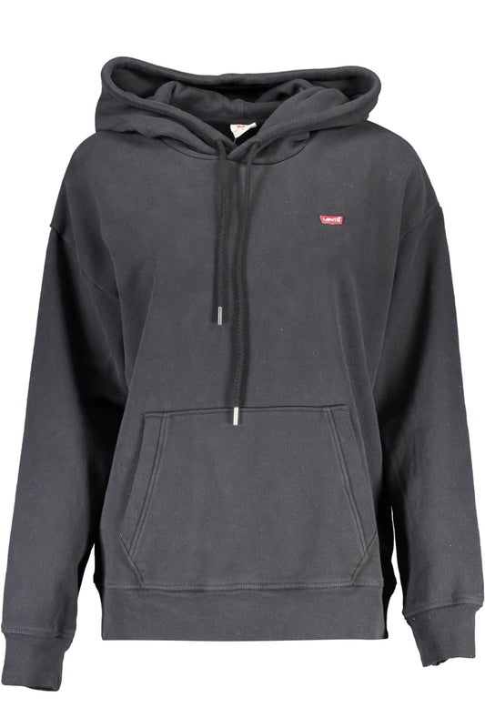 Levi's Chic Cozy Black Hooded Sweatshirt Levi's