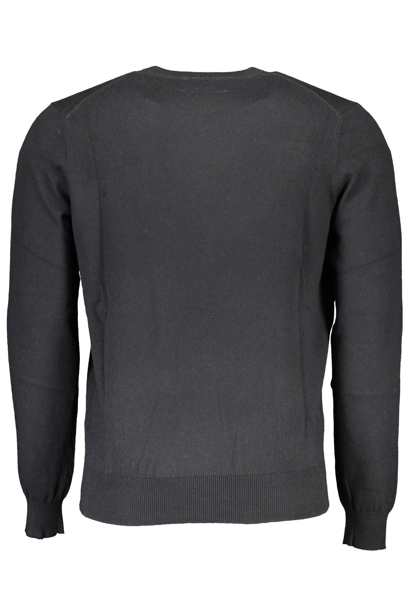 North Sails Eco-Friendly Embroidered Black Sweater North Sails