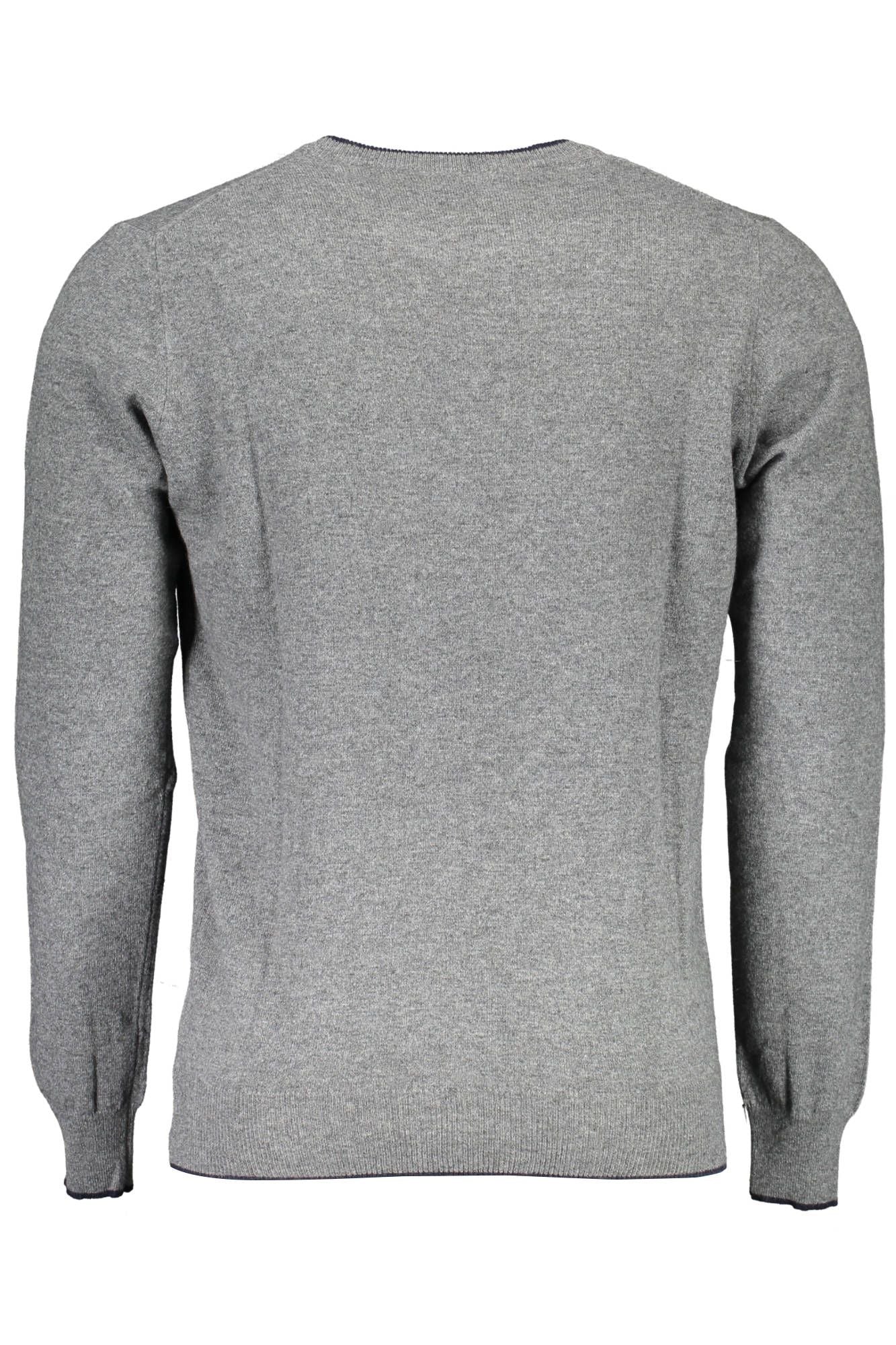 North Sails Eco-Conscious Gray Sweater with Embroidered Logo North Sails