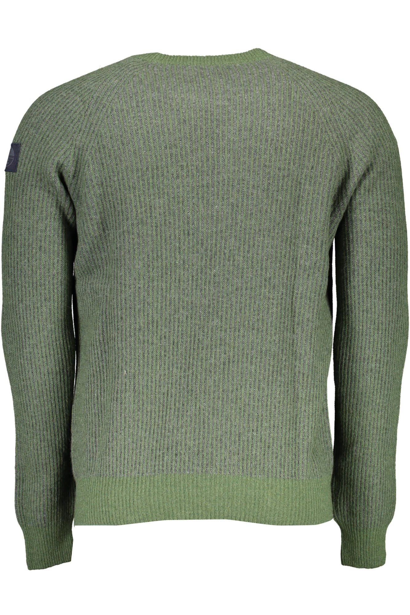 North Sails Eco-Conscious Wool-Blend Green Sweater North Sails