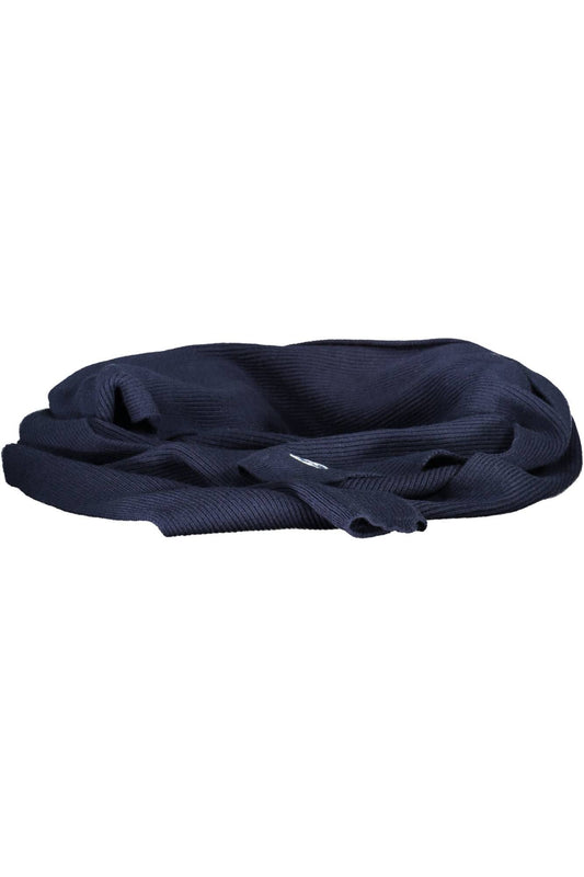 North Sails Elegant Blue Scarf with Distinctive Logo Detail North Sails