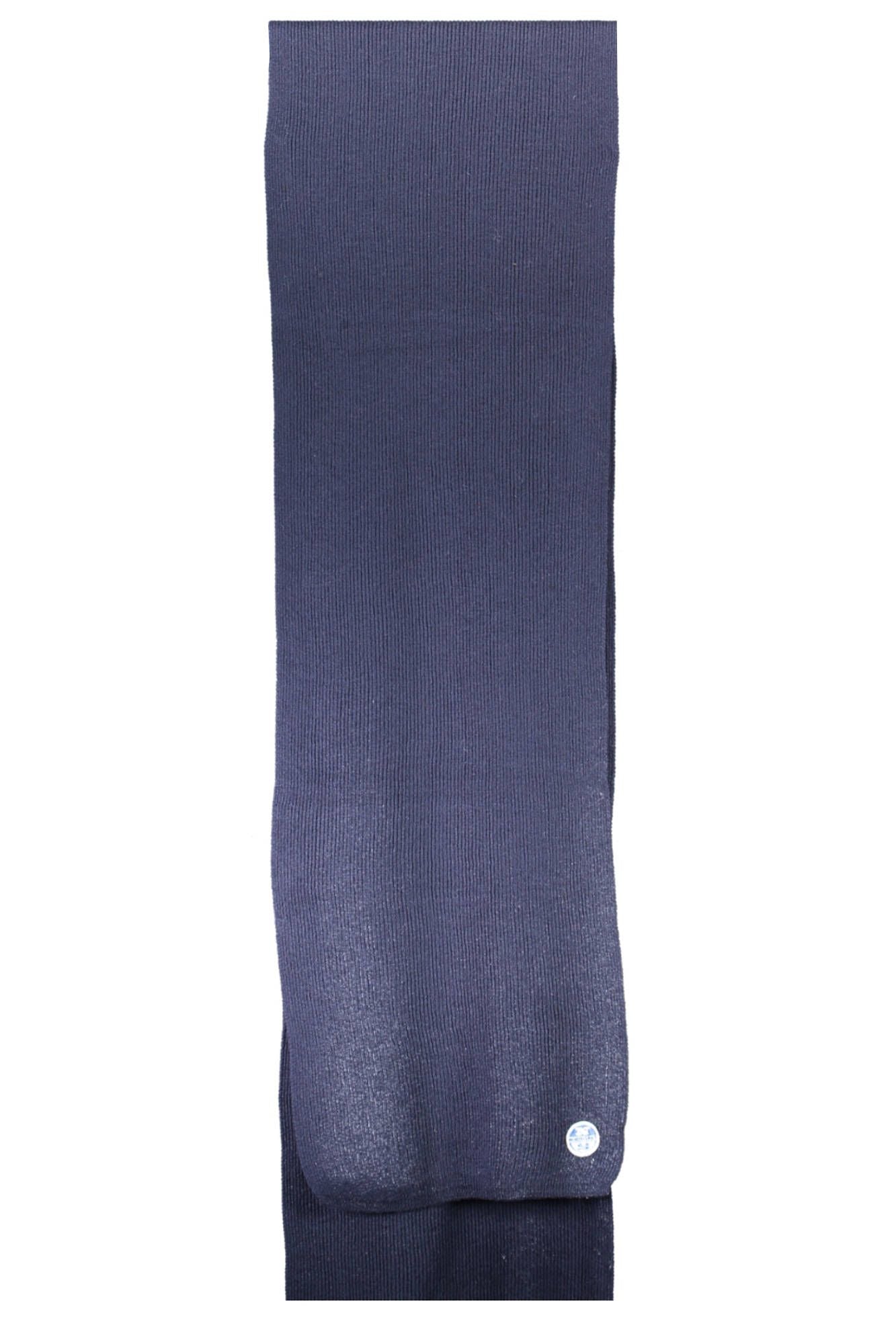 North Sails Elegant Blue Scarf with Distinctive Logo Detail North Sails