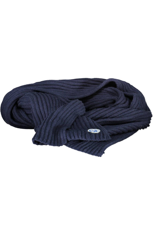 North Sails Blue Cotton Men Scarf