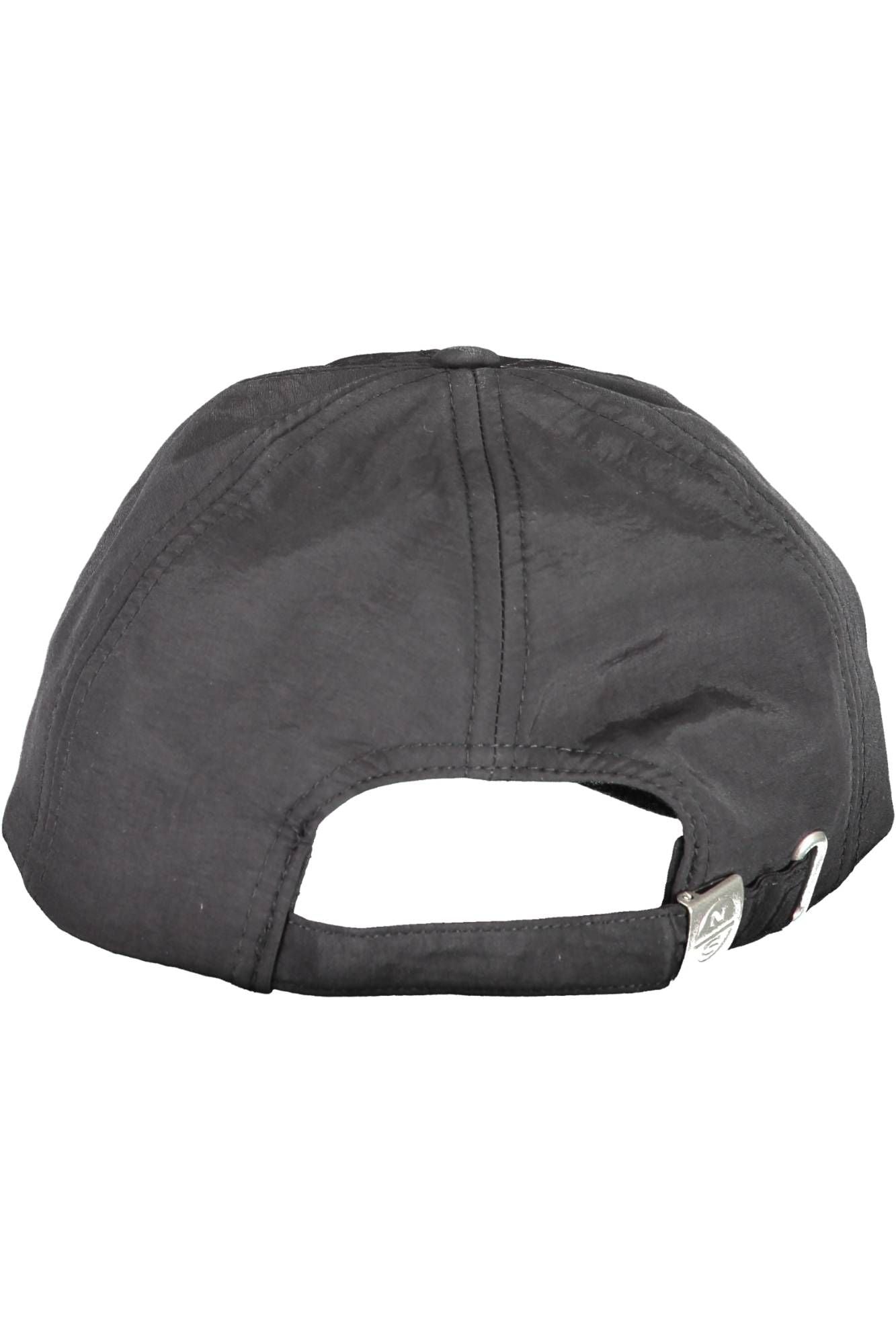 North Sails Sleek Black Visor Cap with Logo Detail North Sails