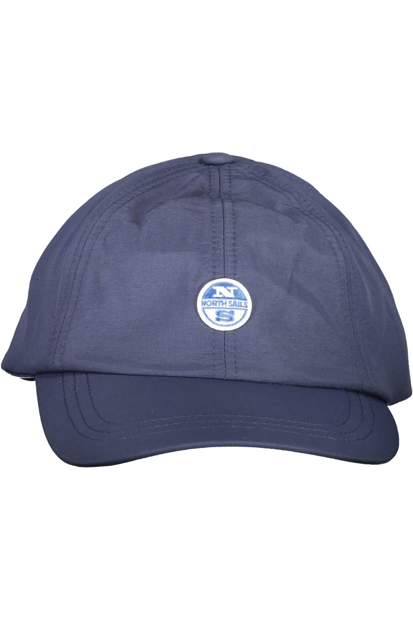 North Sails Sleek Blue Visor Cap with Signature Logo North Sails