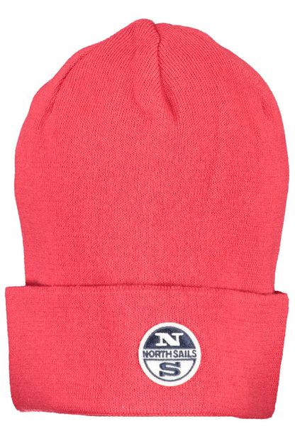 North Sails Chic Red Cotton Cap with Signature Logo North Sails