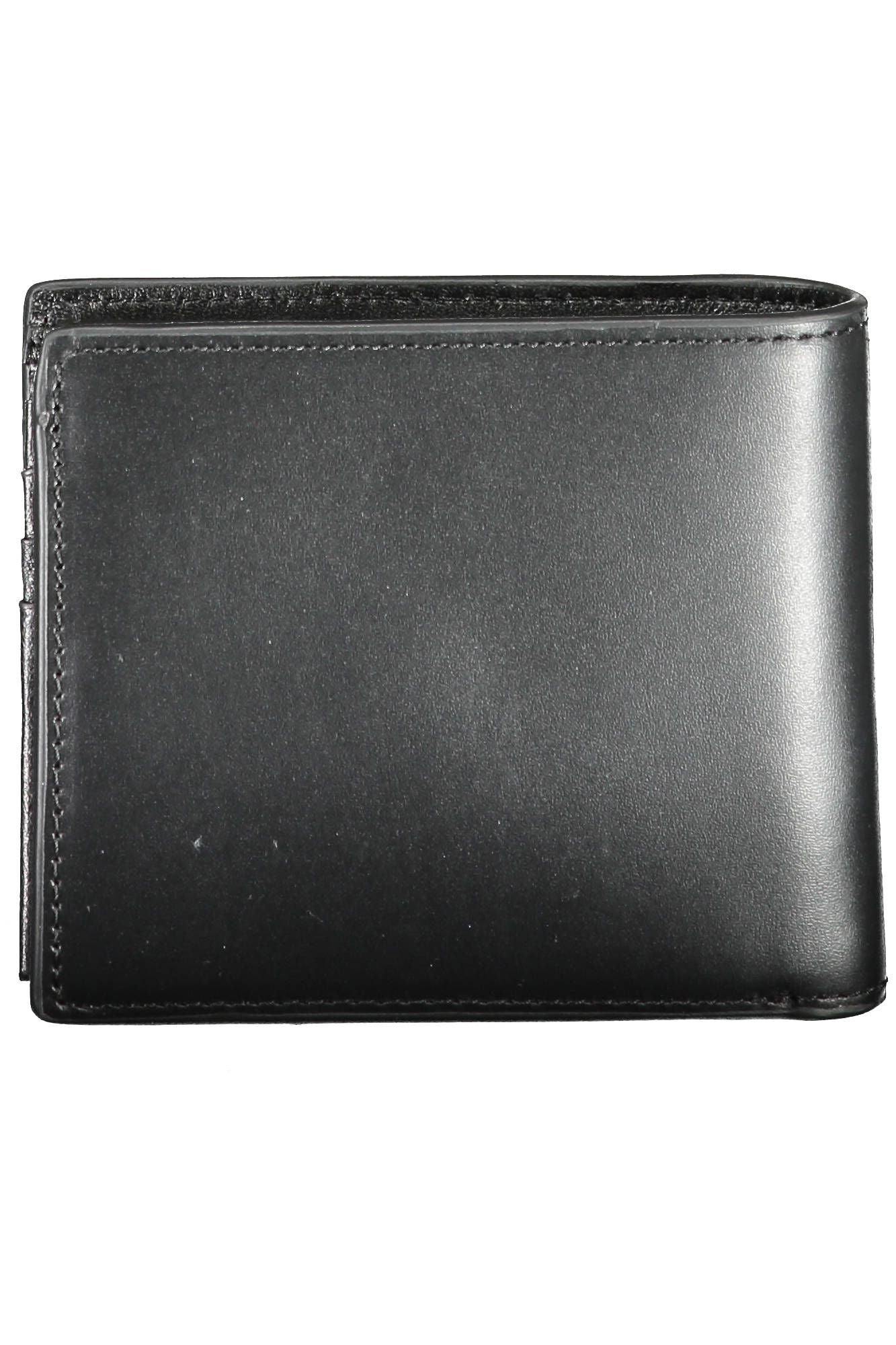 Tommy Hilfiger Black Leather Men Wallet