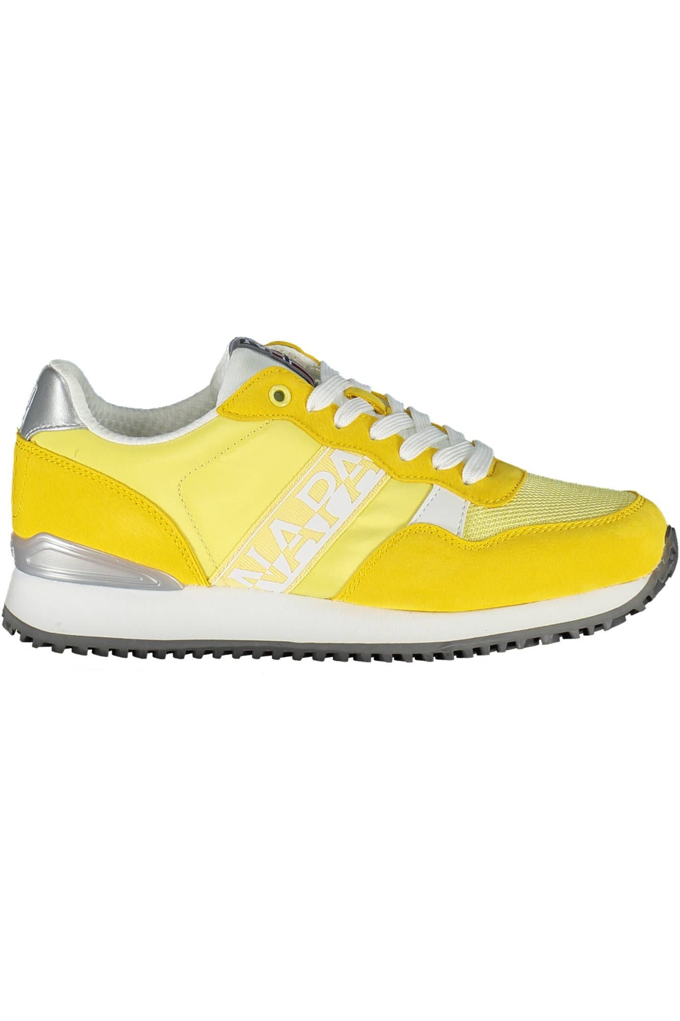 Napapijri Vibrant Yellow Lace-up Sneakers Napapijri