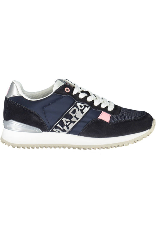 Napapijri Chic Blue Sneakers with Contrasting Details Napapijri