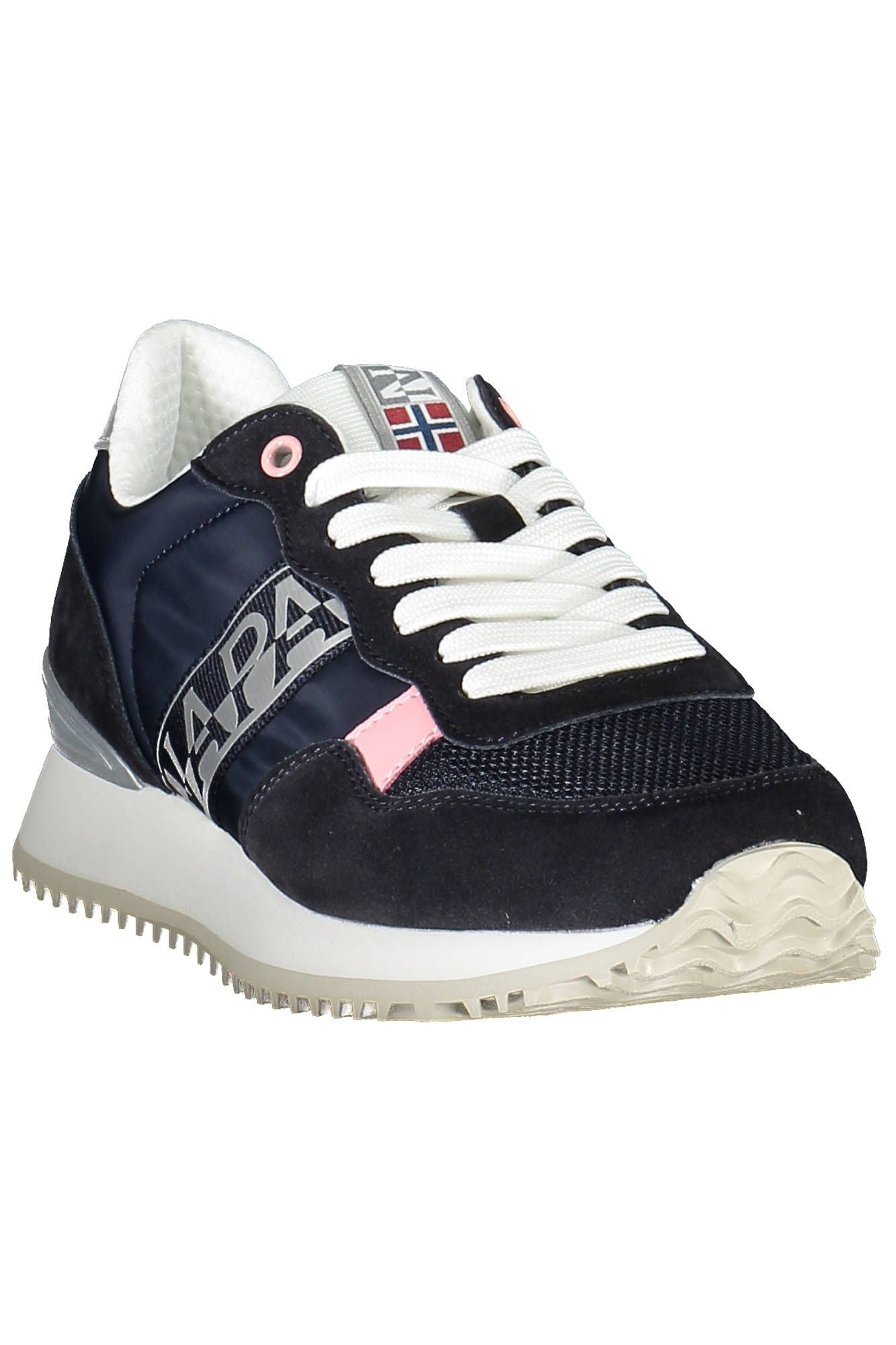 Napapijri Chic Blue Sneakers with Contrasting Details Napapijri