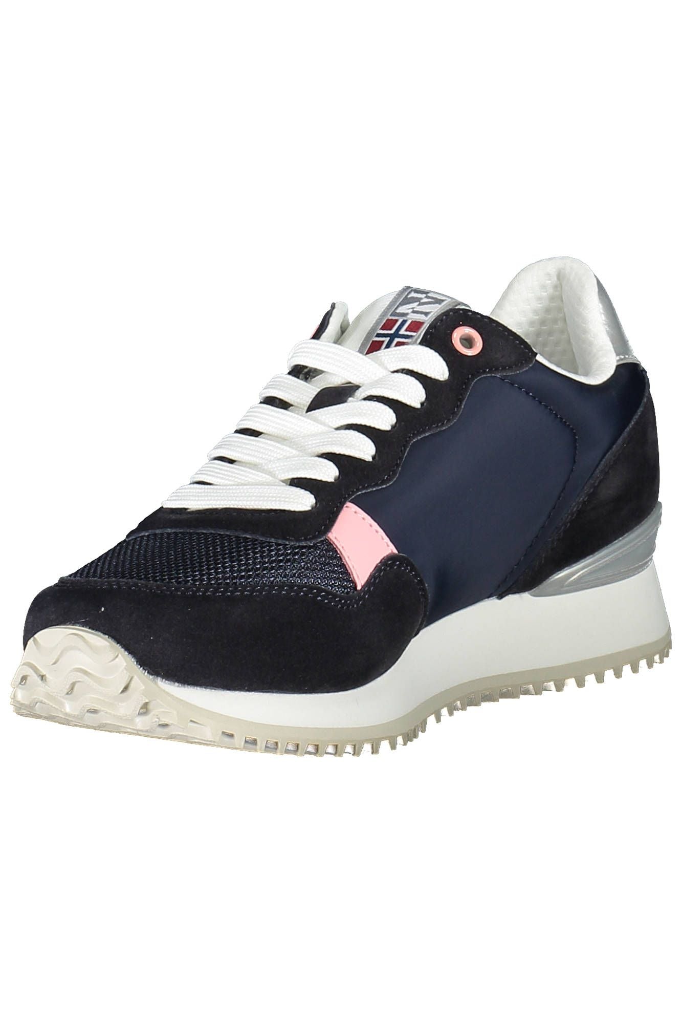 Napapijri Chic Blue Sneakers with Contrasting Details Napapijri