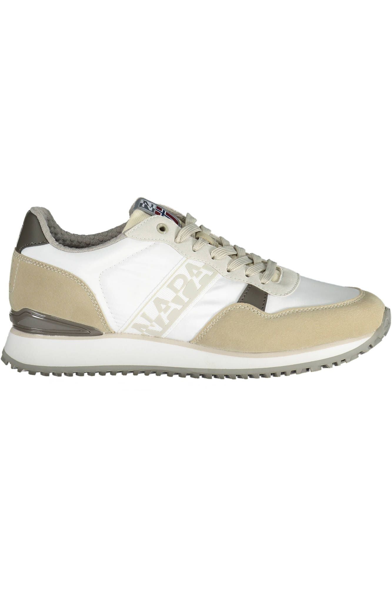 Napapijri Elegant White Sneakers with Contrasting Accents Napapijri