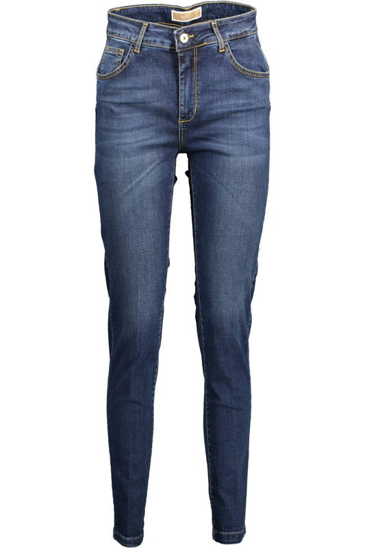 Kocca Chic Blue Stretch Denim Jeans Kocca