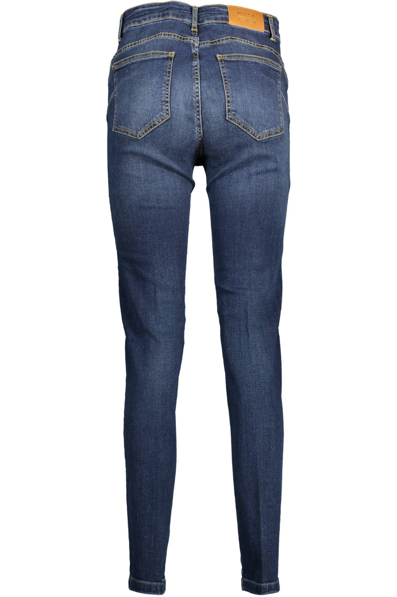 Kocca Chic Blue Stretch Denim Jeans Kocca