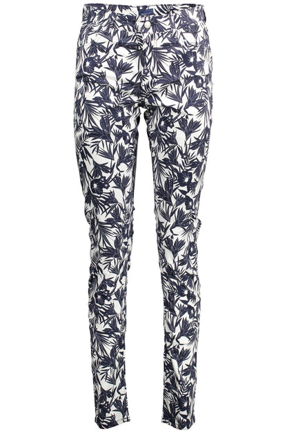 Gant Chic Slim-Fit Organic Cotton Trousers Gant