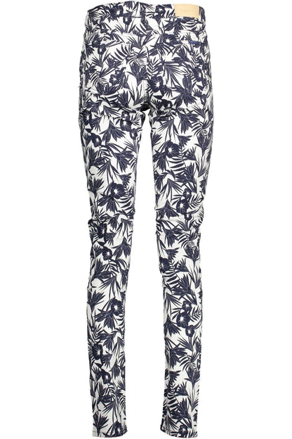 Gant Chic Slim-Fit Organic Cotton Trousers Gant