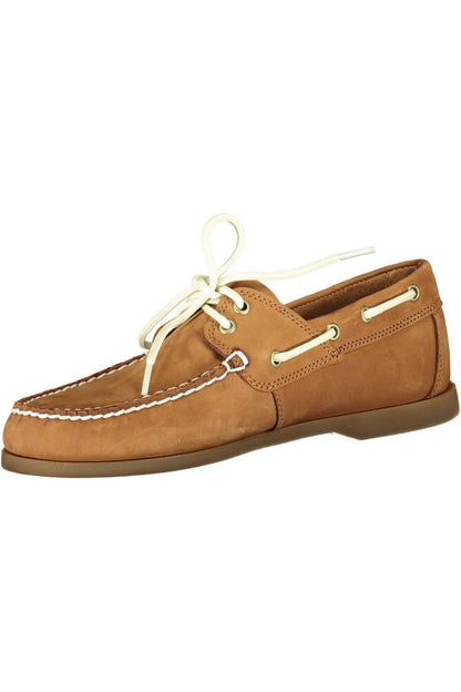 Timberland Elegant Classic Lace-Up Shoes with Contrast Sole Timberland