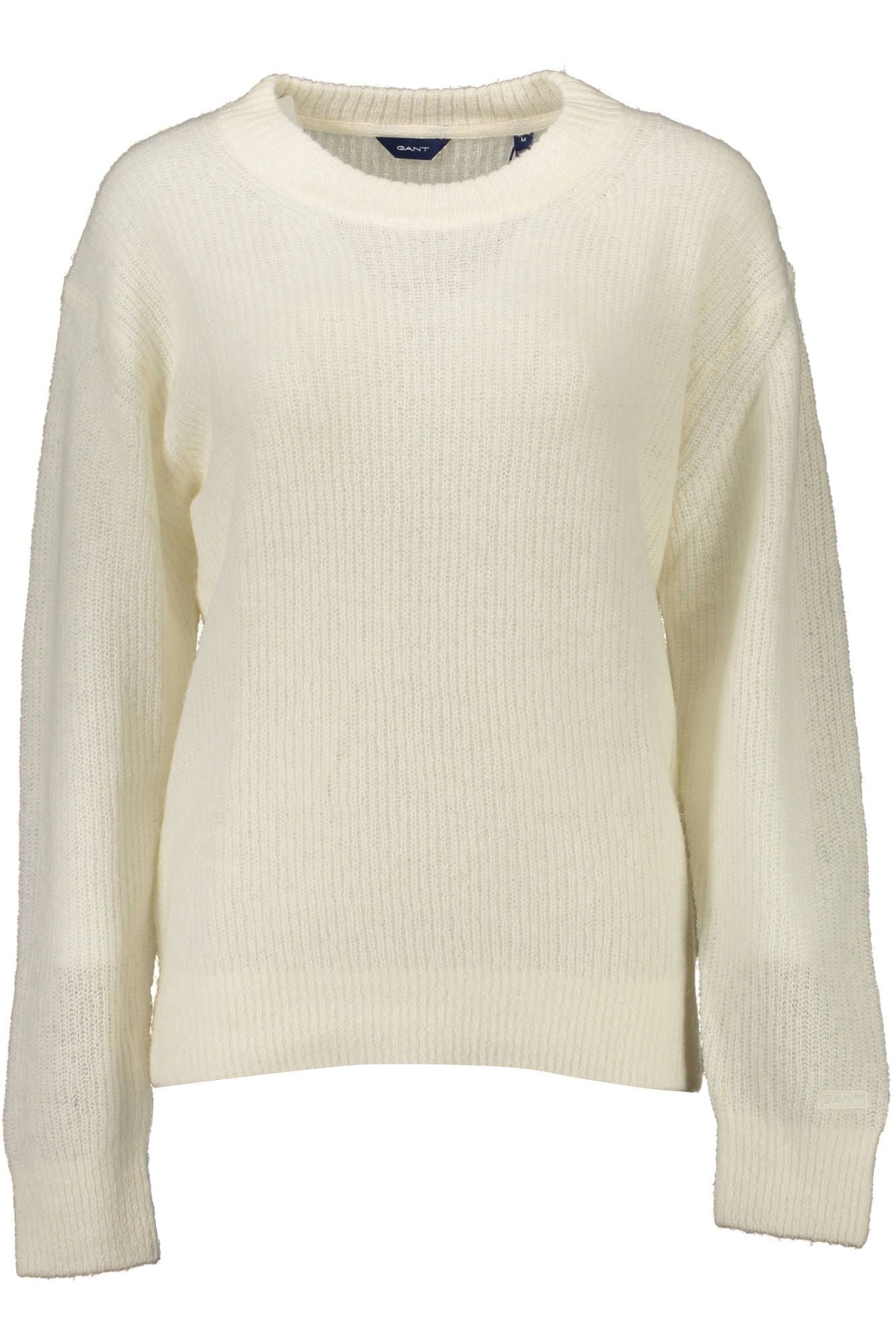 Gant Elegant White Wool-Blend Sweater Gant