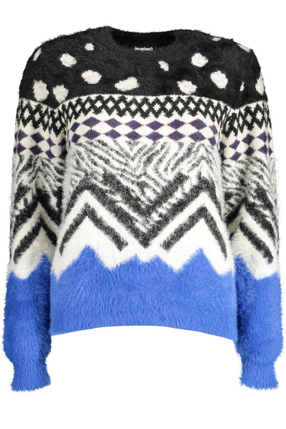 Desigual Chic Contrasting Detail Long-Sleeve Top Desigual