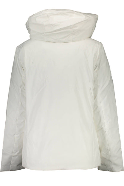 North Sails Chic White Hooded Jacket North Sails