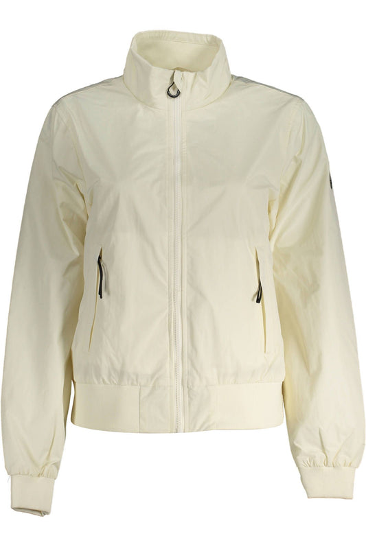 North Sails Eco-Conscious White Zip Jacket North Sails