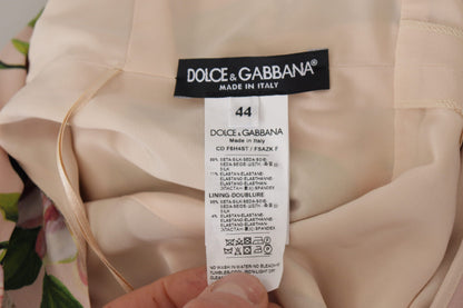 Dolce & Gabbana Elegant Floral Silk Wrap Dress Dolce & Gabbana