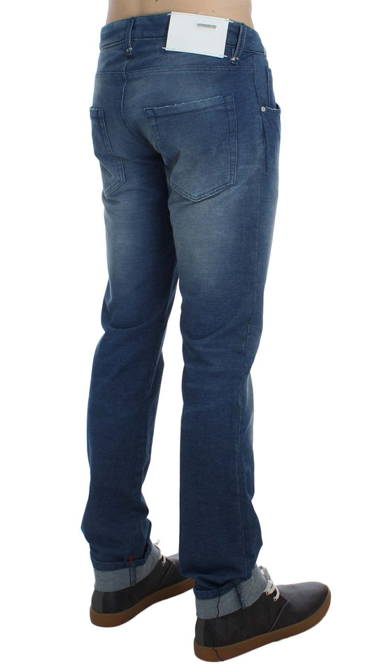 Acht Slim Fit Blue Wash Italian Denim Acht