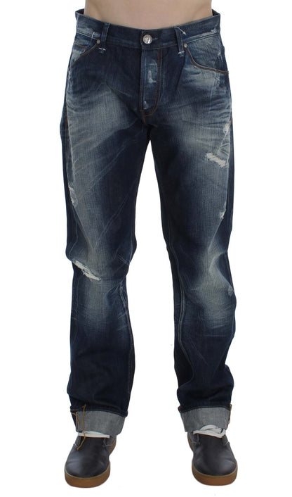 Acht Authentic Regular Fit Blue Wash Jeans Acht