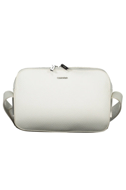 Calvin Klein White Polyester Women Handbag