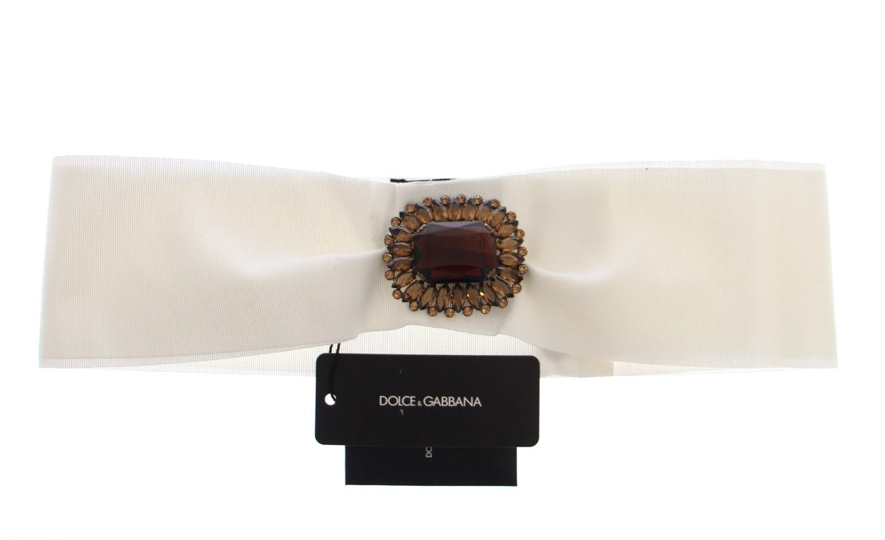 Dolce & Gabbana Embellished Snap Button Waist Belt Dolce & Gabbana