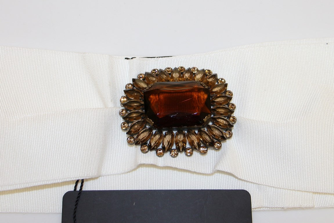 Dolce & Gabbana Embellished Snap Button Waist Belt Dolce & Gabbana