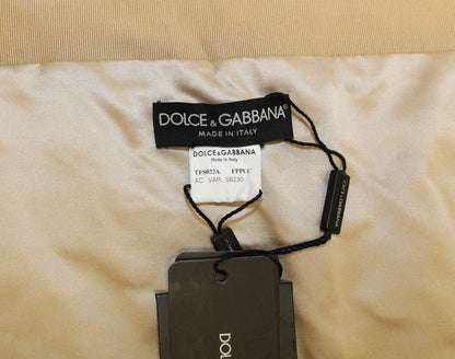 Dolce & Gabbana Exclusive Beige MINK Fur Scarf Wrap Dolce & Gabbana