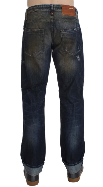 Acht Elegant Straight Fit Men's Denim Jeans Acht