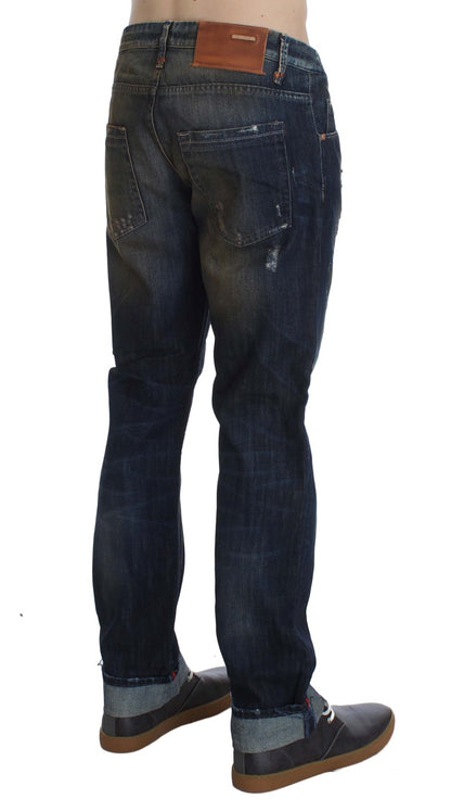 Acht Elegant Straight Fit Men's Denim Jeans Acht