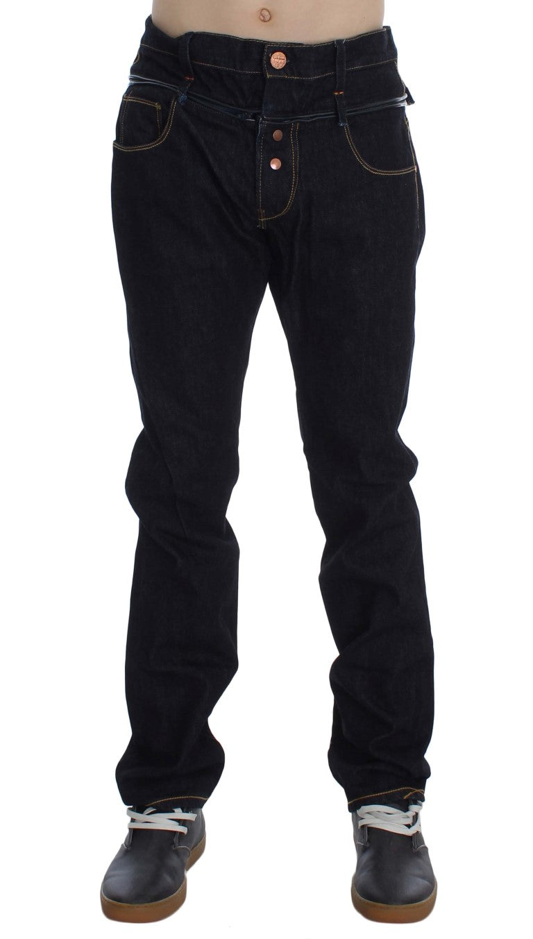 Acht Elegant Straight Fit Mens Luxury Jeans Acht