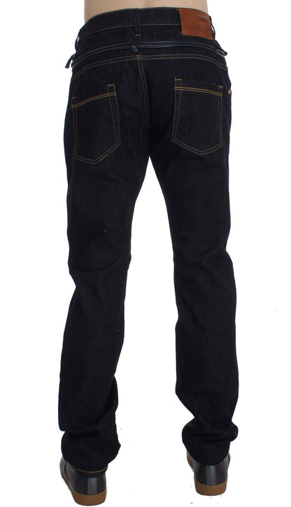 Acht Elegant Straight Fit Mens Luxury Jeans Acht