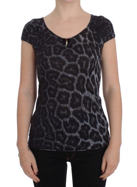 Chic Leopard Modal Top by Cavalli Cavalli