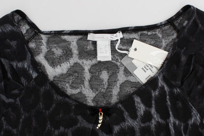 Chic Leopard Modal Top by Cavalli Cavalli