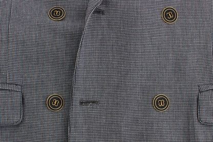 Master Coat Elegant Double-Breasted Blue Blazer Master Coat