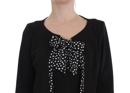 BENCIVENGA Chic Polka Dot Dress & Sweater Set BENCIVENGA