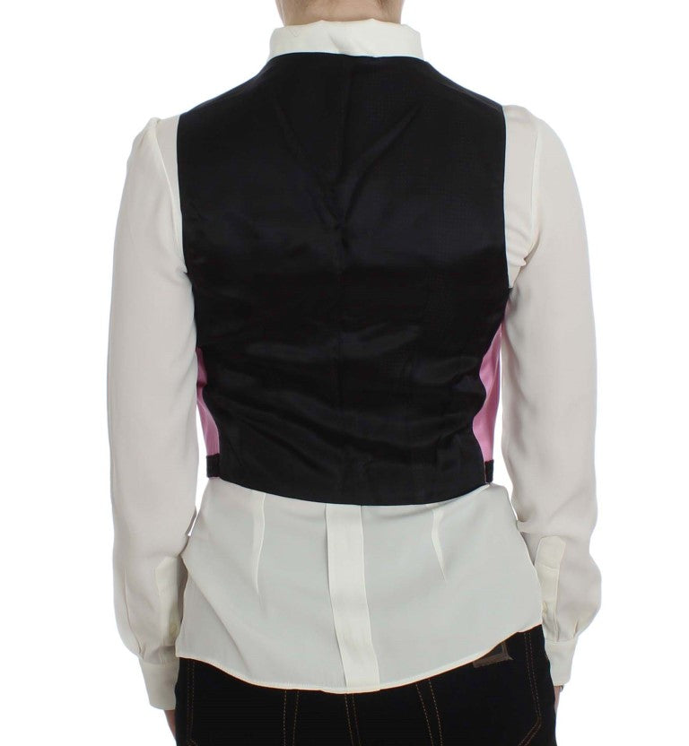 Dolce & Gabbana Silk-Cotton Blend Torero Inspired Vest Dolce & Gabbana