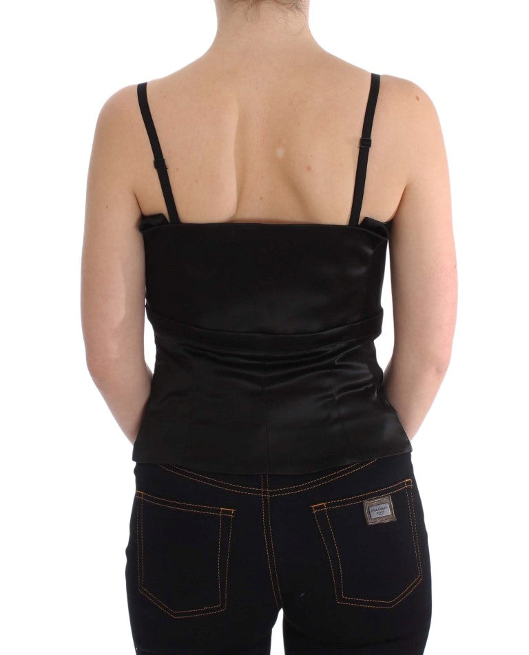 Exte Elegant Black Evening Cami Top Exte