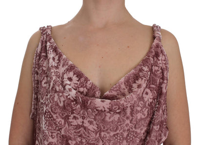 Exte Silk Blend Floral Print Top Exte