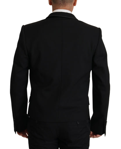 Dolce & Gabbana Elegant Double Breasted Wool Blazer Dolce & Gabbana