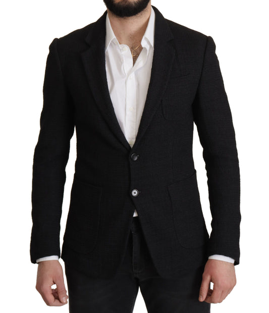 Dolce & Gabbana Elegant Single Breasted Wool Blazer Dolce & Gabbana